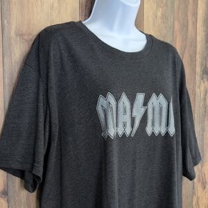 Code Word Made in USA Graphic Short Sleeve AC/DC MAMA Tee XXL    P383